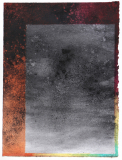 Himmelsraum, 2020, Kohle und Pastell auf Papier, 39 cm x 29 cm